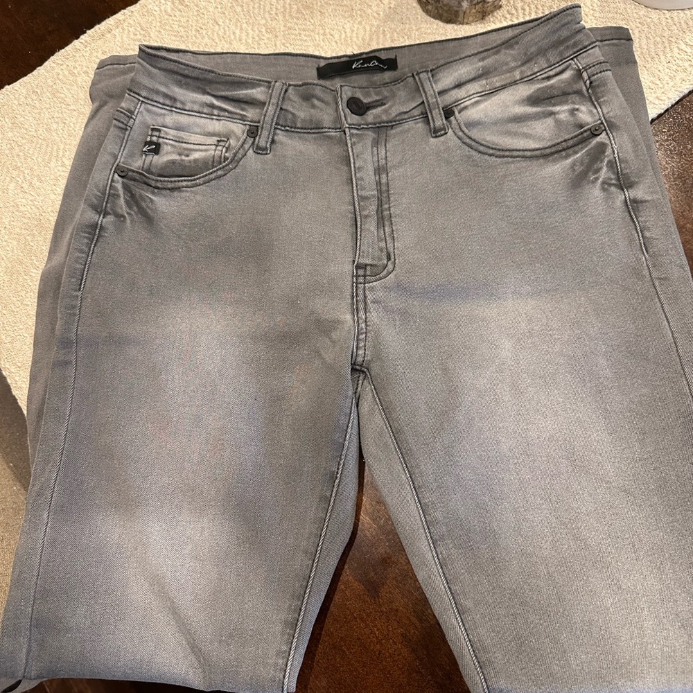 KanCan Gray Estilo High Rise Skinny Jeans